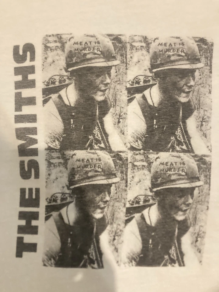 Camisa Smiths Vintage Punto Único Joy Division Nuevo Orden Oasis Stone Roses Desenfoque Foto 4 de 4