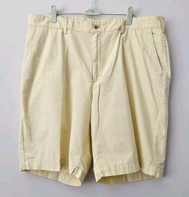 Bills Khakis Parker Shorts Yellow Cotton Mens SZ 38 New NWT $98 Classic Gift