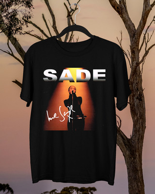 Sade Shirt Concert Diamond Life Tour Live in Munich Black Unisex S-5XL
