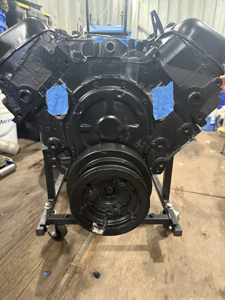 MerCruiser 454 Gen IV 7.4L Reverse Rotation 340HP Freshwater Marine Long Block - Image 2 of 4