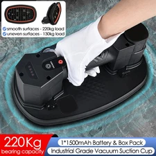 Large Electric Vacuum Suction Cup with Pressure Gauge Powerful Strong Vacuum