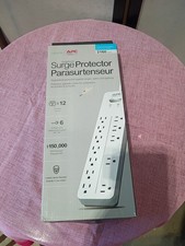 APC Surge Arrest Home/Office Surge Protector New In Box 12 Outlets