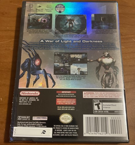 ¡¡Nuevo!! Metroid Prime 2: Echoes (Nintendo GameCube, 2004) - Imagen 2 de 2