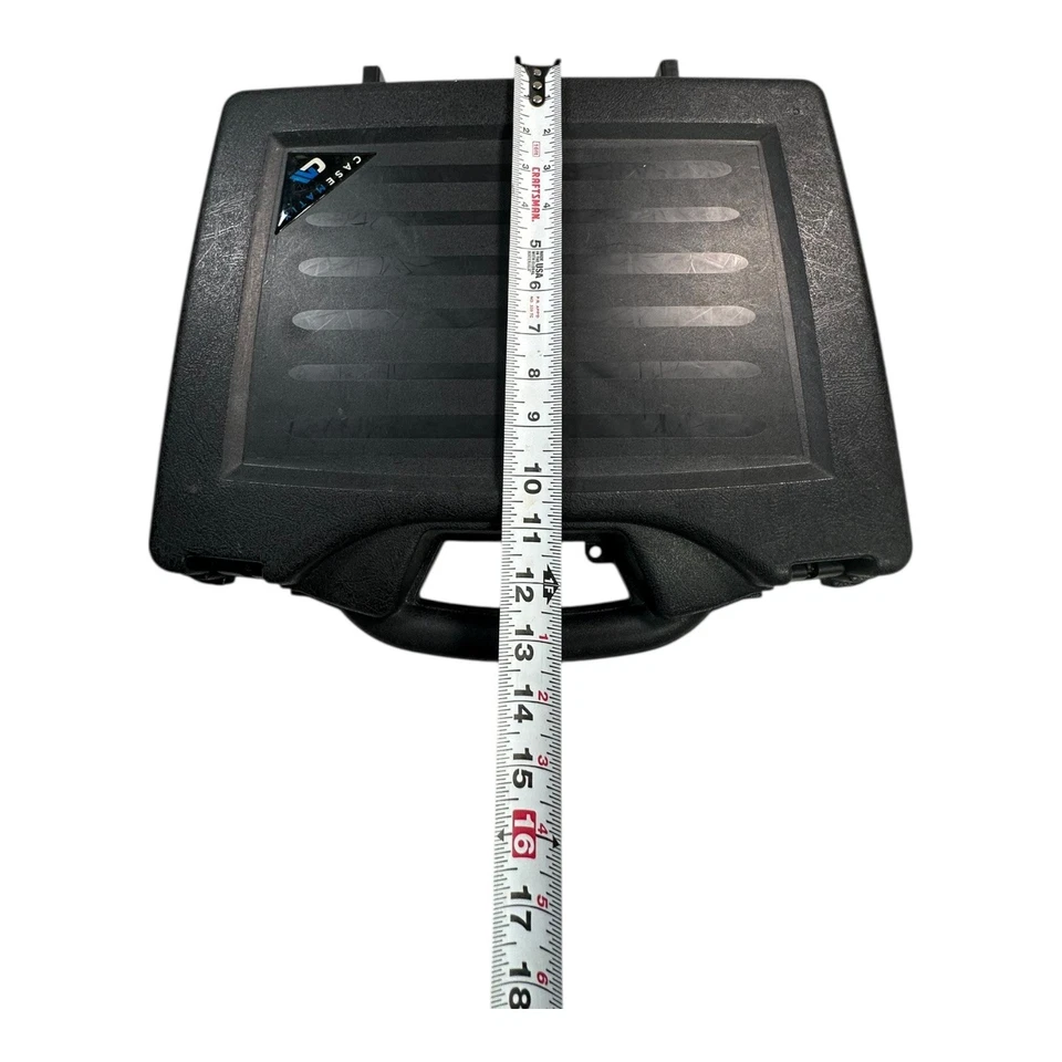 CaseMatix Black Hard Shell Protective Carry Case with Foam Insert - Image 4 of 4