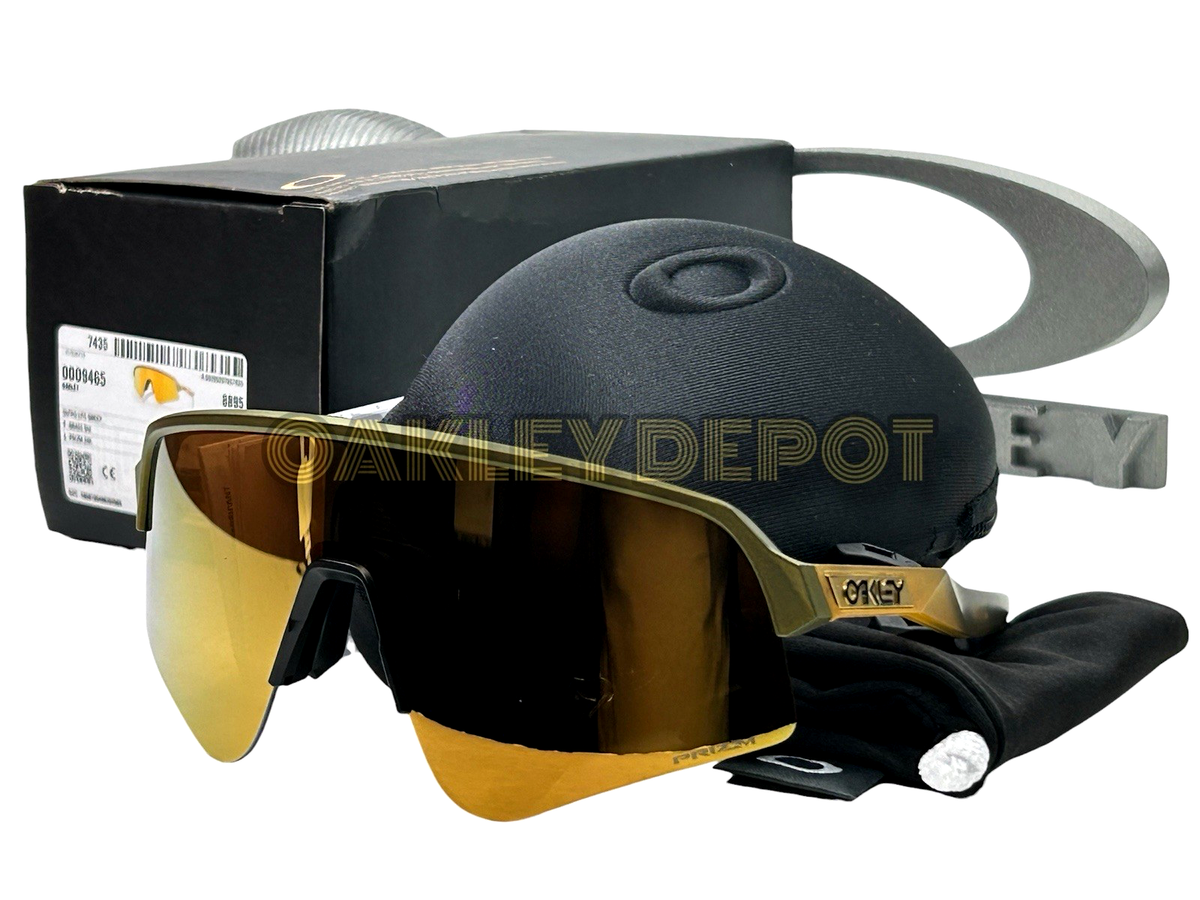OAKLEY SUTRO PRIZM オークリー　スートロ　ゴールド ✓🕶️ OAKLEY SUTRO LITE SWEEP 009465 BRASS TAX/PRIZM 24K