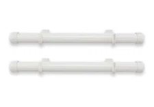 Set of 2 -BlastHome® Luxury 17" Custom Side Mount Curtain Rods – 1 1/4"Diameter