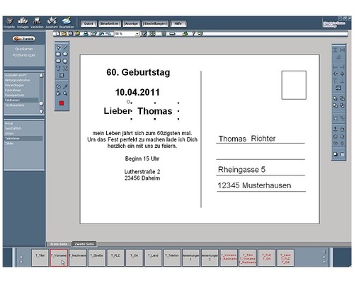 Historische Karten Druckerei - Perfekte Gruß -und Einladungskarten - Download PC - Bild 8 von 8