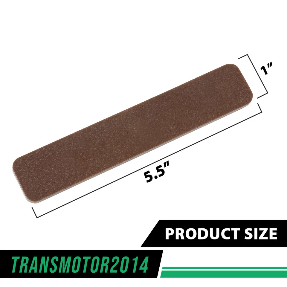 Paquete de 4/8/12 tableros de plástico de 5,5” para cubierta juego de tapas de extremo marrón/gris apto para TREX Foto 3 de 4