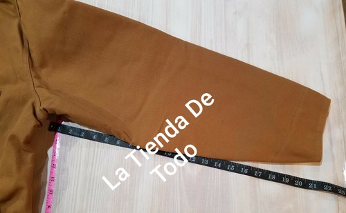 CHAQUETA DE TRABAJO HD CUBIERTA CON CAPUCHA DESMONTABLE REVESTIMIENTO 48T 2XL PARA USUARIOS DE CARHARTT LEER - Imagen 10 de 11