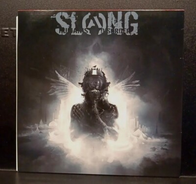 World Burns To Death / SLANG 7'' Split Vinyl Record (Texas/Japan) Red Clear (Rare