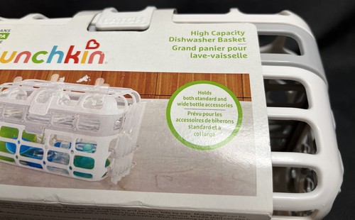 Munchkin Dishwasher Basket Baby Bottle Nipples Accessories High Capacity New - Picture 5 of 7