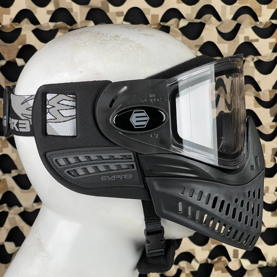 NUEVA máscara de paintball Empire e-Vent 2.0 - negra/negra Foto 4 de 4