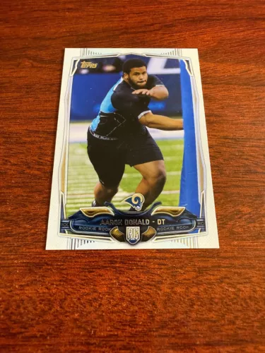 2014 Topps #424 Aaron Donald Rookie Card