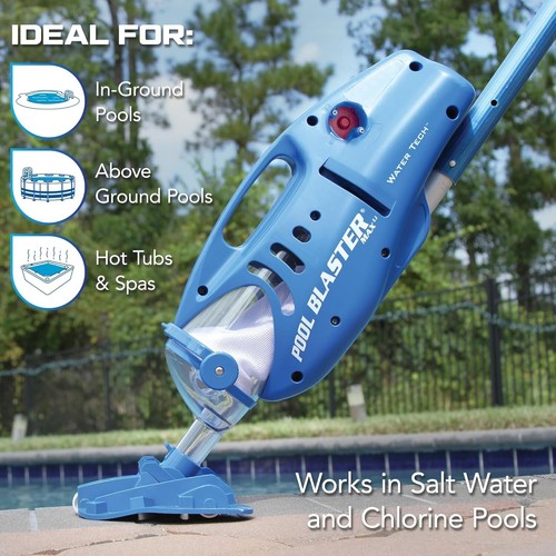 POOL BLASTER Max Cordless Pool Vacuum for Deep Cleaning & Strong Suction, Handhe - Picture 6 of 12