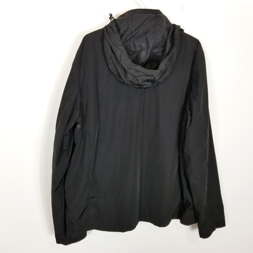Tumi Tech Jacket Mens Extra Large Black Hooded Windbreaker Outdoor Hiking - Picture 4 of 8