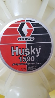 Graco Husky 1590 DB2911 Druckluftbetriebene Membranpumpe / Doppelmembranpumpe