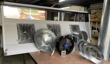 Commercial Kitchen Hood/Canopy + 8ft extraction kit VAT INCLUDED FREE DELIVERY