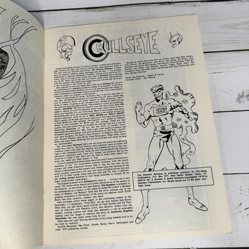 Cómic y portafolio de la serie de cómics de Charlton Bullseye edición 1-5 PB - Imagen 19 de 24