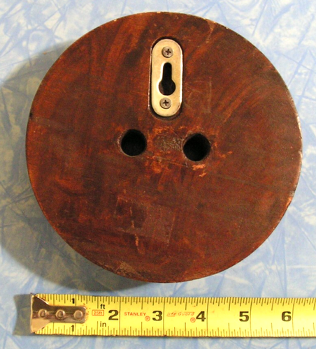 GROß 6" Rustikale Holz Knopf Wandbehang Deko Nähen Handwerk Zimmer Dekoration - Bild 2 von 3