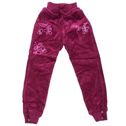 Pantalones de cordón lindos para niños y niñas pantalones de cordón pantalones para niños pantalones de tela pantalones cálidos - Imagen 8 de 10