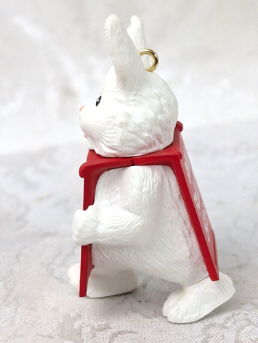 Billboard Bunny`1990`Billboard Says..Bah Hum Bug-Hallmark Christmas Ornament - Picture 5 of 7