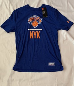 Under Armour Men S Nba Combine New York Knicks Lockup Shirt Nwt Large L Ebay