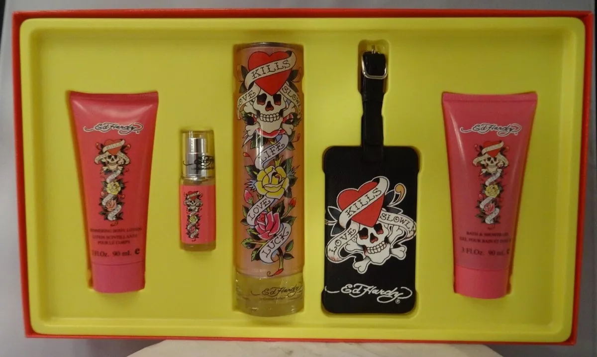Ed hardy love and luck gift set hot sale