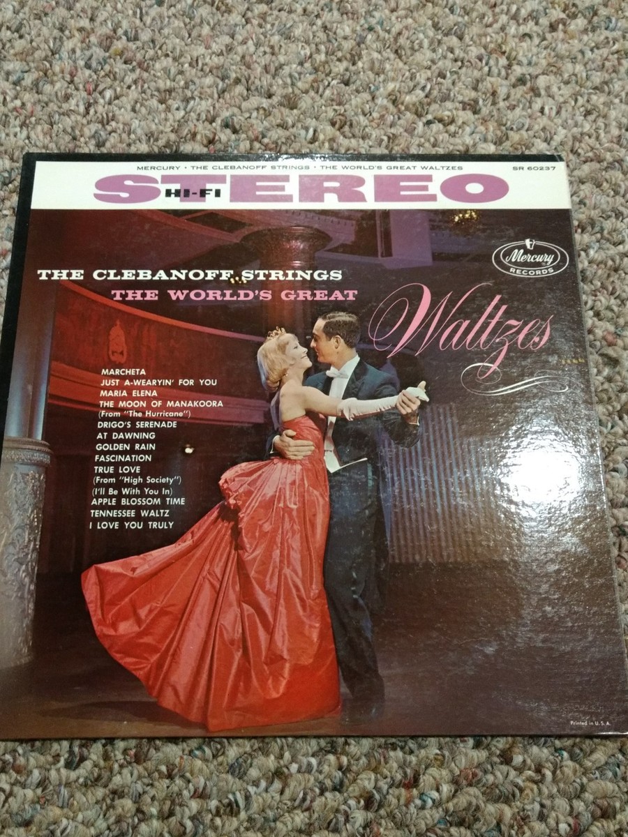 The Clebanoff Strings- The World's Great Waltzes, Mercury SR 60237