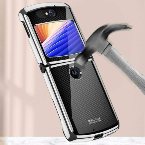 Motorola Razr 5G Case Luxury Tempered Glass Shockproof COVER &Thin PlatingFinish - Picture 13 of 13