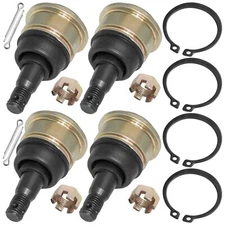 for Yamaha YFZ450X 10-11/ YFZ450 2004-13 Upper and Lower A-Arm Ball Joints 4 Pcs