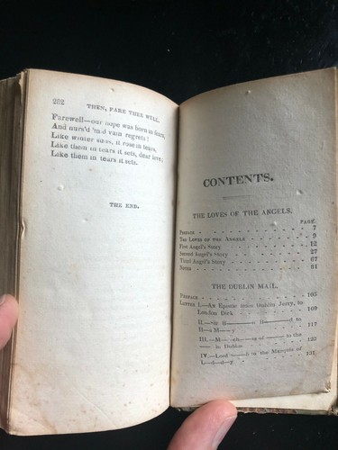 Works of Thomas Moore 1825 Volume 6 Only, Love of the Angels, Dublin Mail 1st ed - Picture 11 of 12