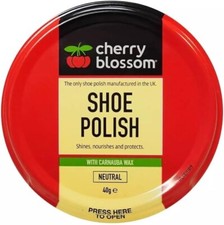 Cherry Blossom Shoe Polish 40g Shines