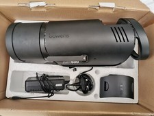 Bowens XMT500 Flash Head - location lighting - including battery and charger 