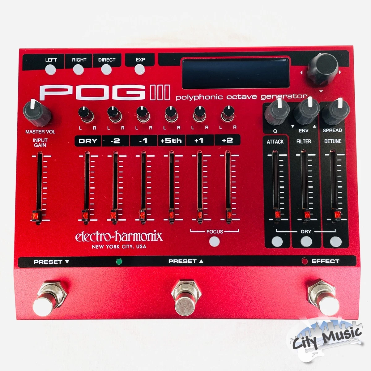 ギター electro-harmonix POG2 ELECTRO-HARMONIX/POG2/ギターエフェクター/オクターバー/定番 送料