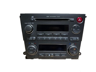 #ad 05 06 SUBARU Legacy outback Radio 6 Disc Changer CD Player P 203UH P 201UH $279.99