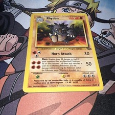 Pokémon TCG Rhydon Jungle 45/64 Regular Unlimited Uncommon