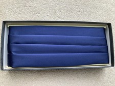 New Navy Blue Mens Cummerbund Adjustable Wedding/Smart OccasionAccessory