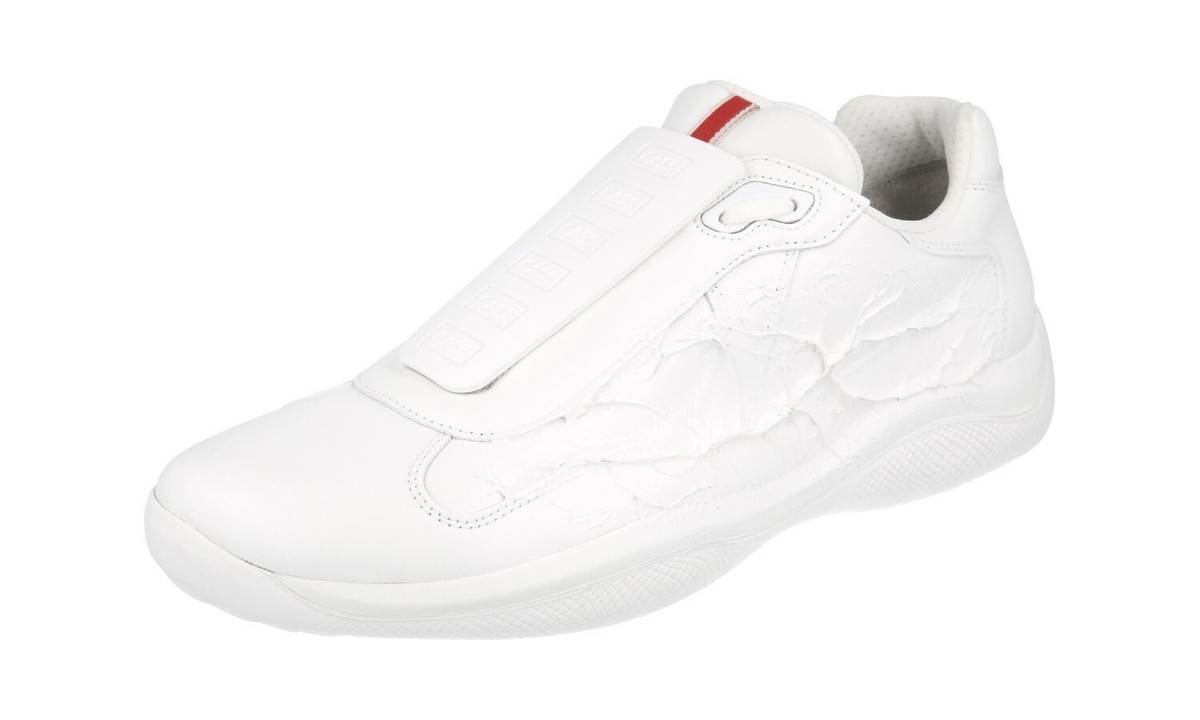スニーカー PRADA WHITE CANVAS SNEAKERS s-l1200.jpg