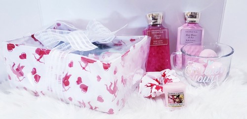 Bath & Body Works Pamper Gift Set for Her on Valentine Day in Gift Box