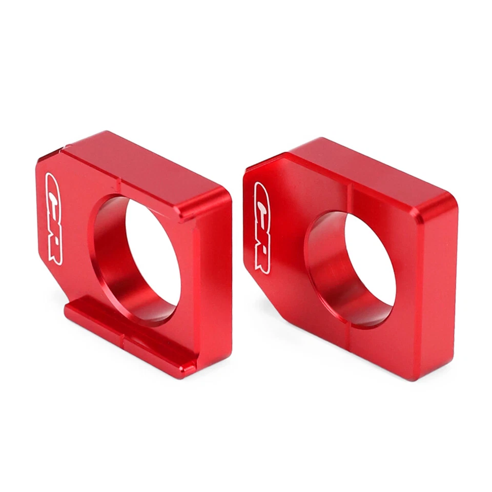 Bloque de eje ajustador de cadena trasero CNC para HONDA CR125R CR250R 2000-2007 Foto 4 de 4