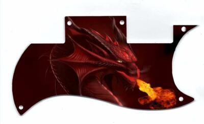 Pickguard Graphical Custom  to fit Epiphone SG Special VE Dragon Breath