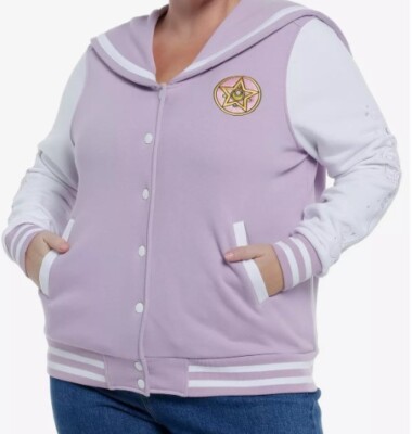 Pretty Guardian Sailor Moon Embroidered Varsity Jacket Size Medium | eBay