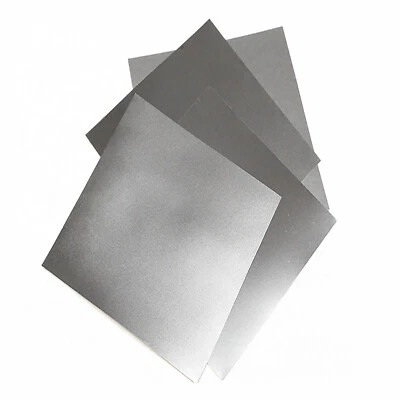 Placa de correa de lámina delgada de chapa de acero inoxidable 301 de 100*100 mm de espesor 0,01-1 mm