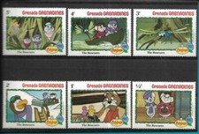 028+  TIMBRES   WALT DISNEY   SERIE  GRENADINES