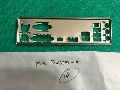 ASUS IO SHIELD for ASUS PRIME B250M-A , PRIME B360MA , PRIME B365MA , ORIGINAL 