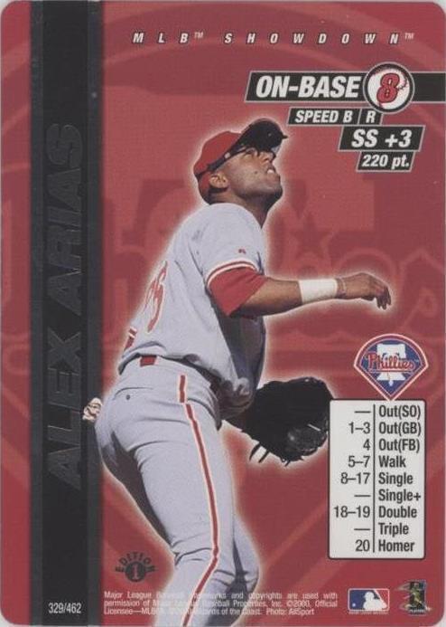 2000 MLB Showdown - Alex Arias #329 - 1 of 1