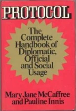 Protocol: The complete handbook of diplomatic, official and social usage
