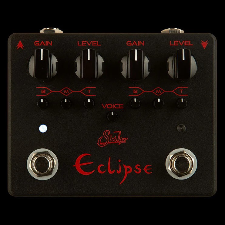Suhr Eclipse Dual Channel Overdrive/Distortion Pedal - Black Edition