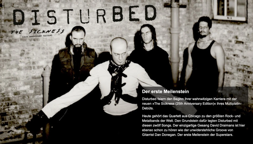 Disturbed: The Sickness (25th Anniversary Edition) (Deluxe Edition) (2 CDs) - Bild 3 von 3
