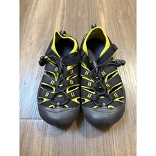 Keen Newport H2 Black  Lime Green Sport Sandals Youth Size 5 Outdoors Active